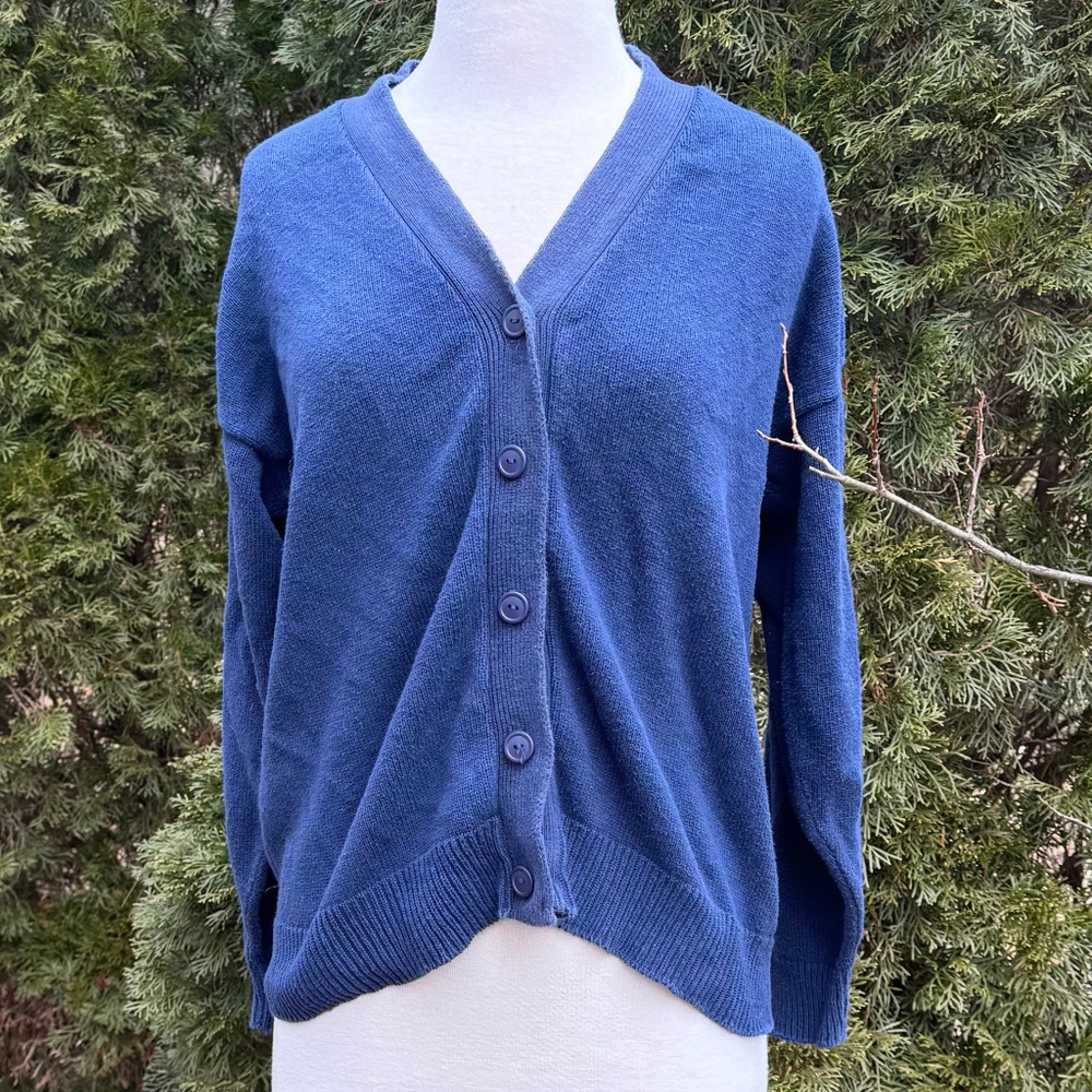 Eclectic Grandpa--Vintage Landmark Cardigan-no size tag